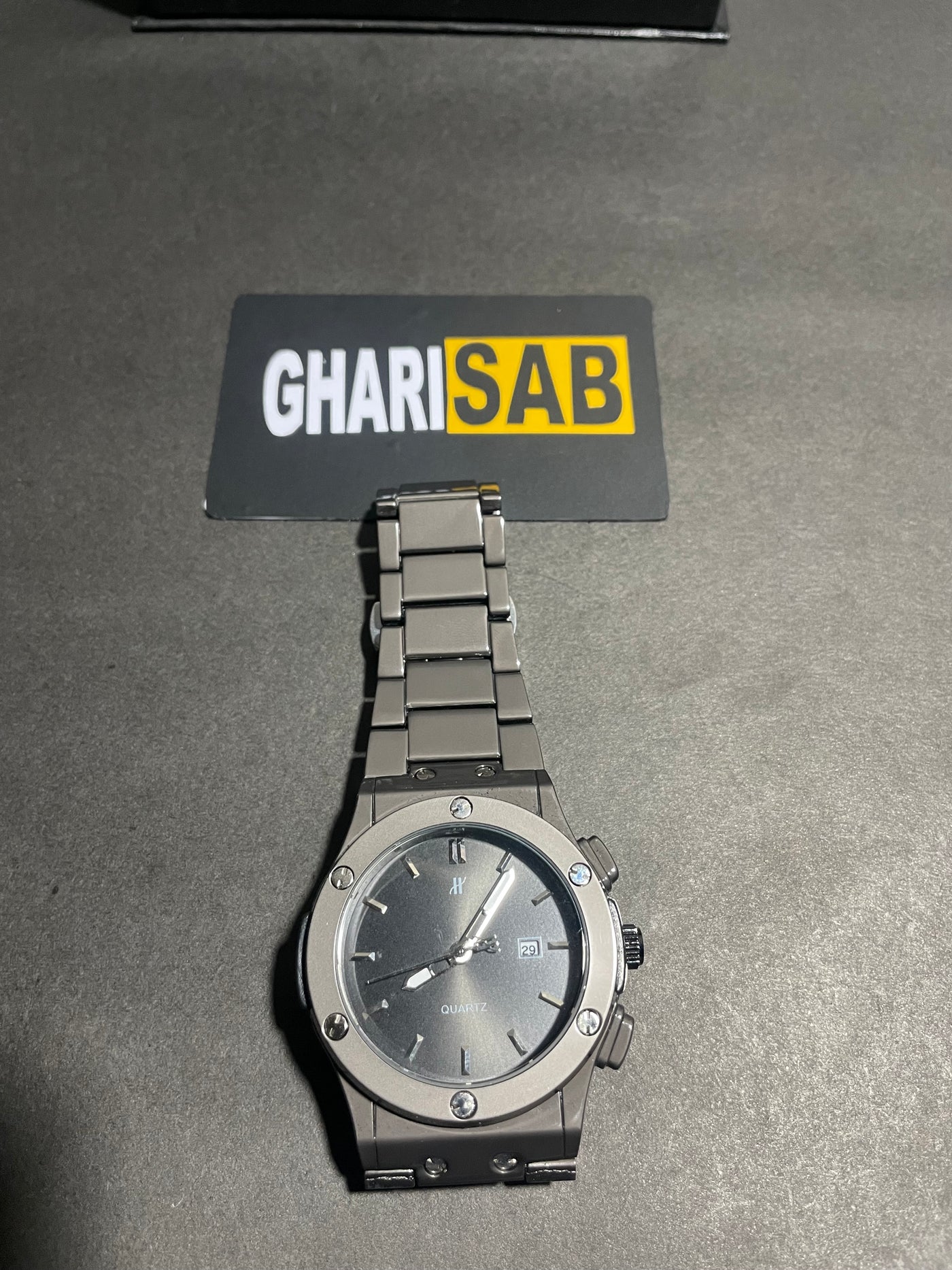 Hublot Cut | Simple dial | Ghari Sab